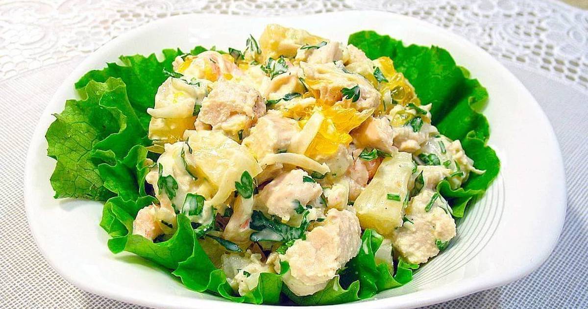 Салат с курицей — 33 рецепта с фото и видео