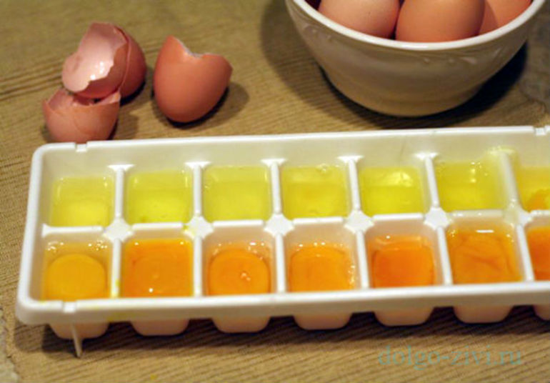 Замораживание яиц на зиму при летнем избытке