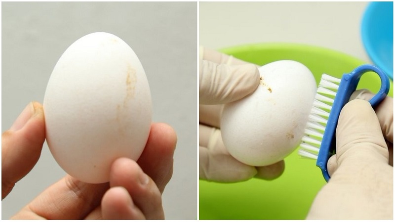 Как безопасно мыть куриные яйца и надо ли это делать?