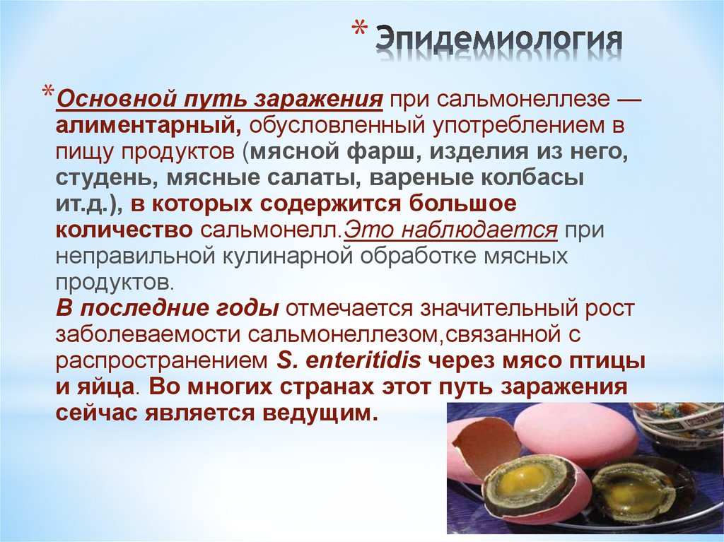Как обнаружить сальмонеллез в куриных яйцах? Профилактические меры против заражения