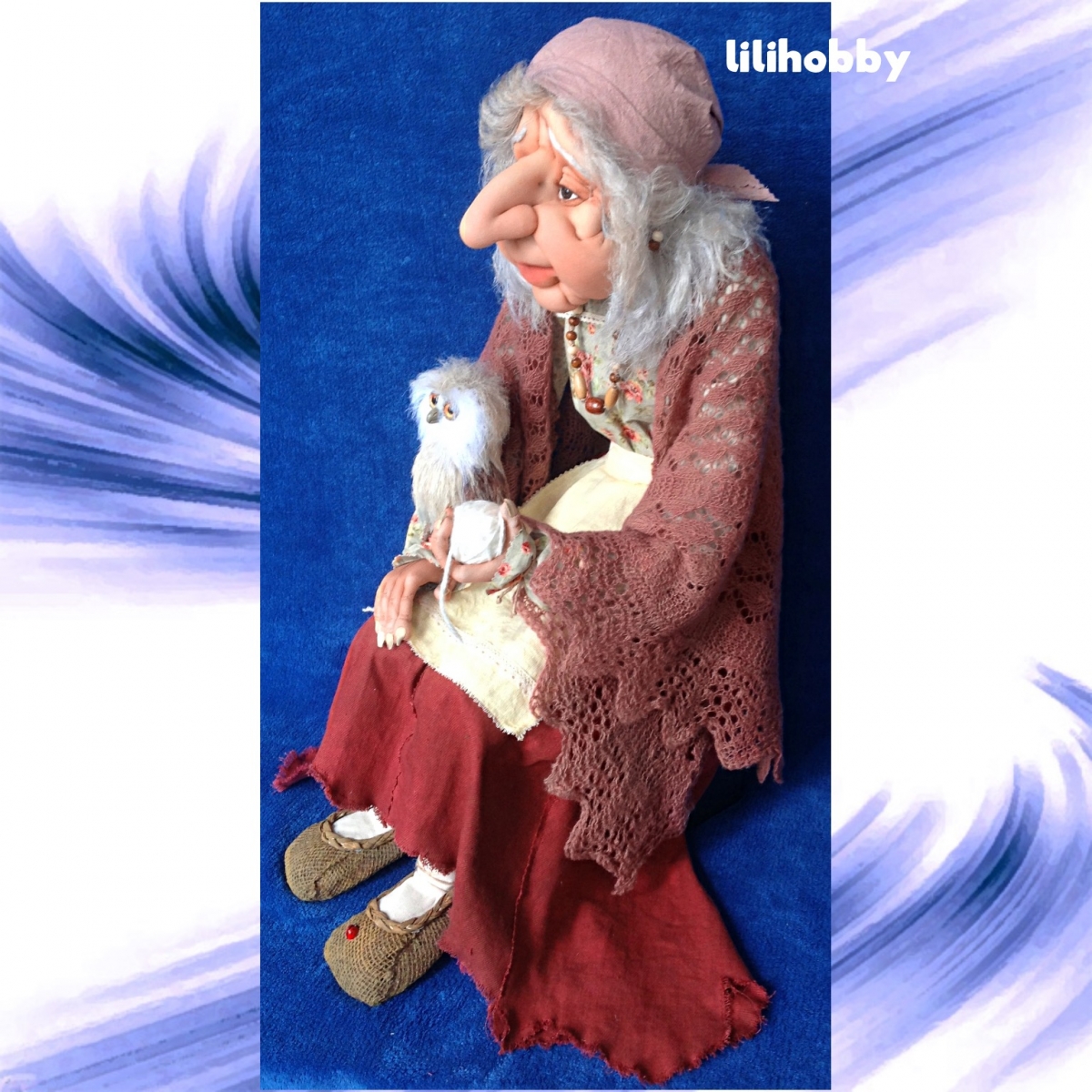 Баба Яга Лувр Куры — фото и стихотворение